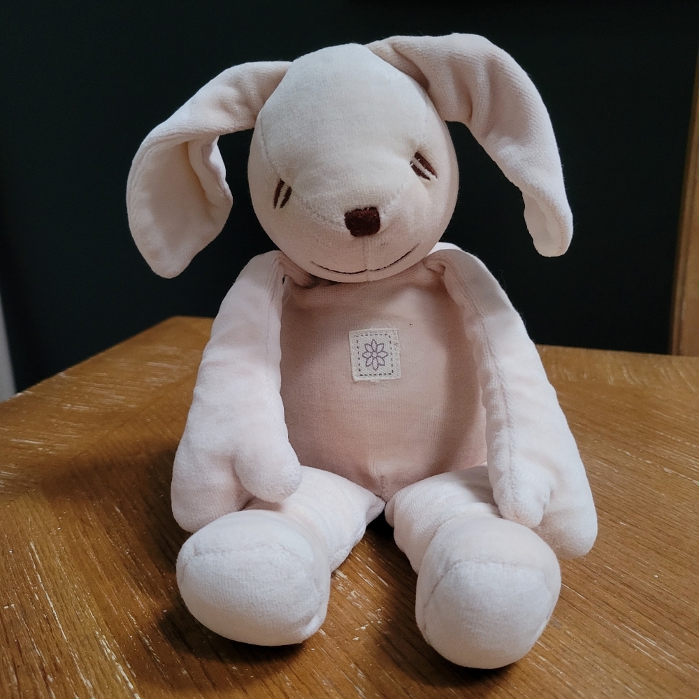 MiYim Bunny Organic 100% Cotton Plush Baby Victoria the Bunny 12"